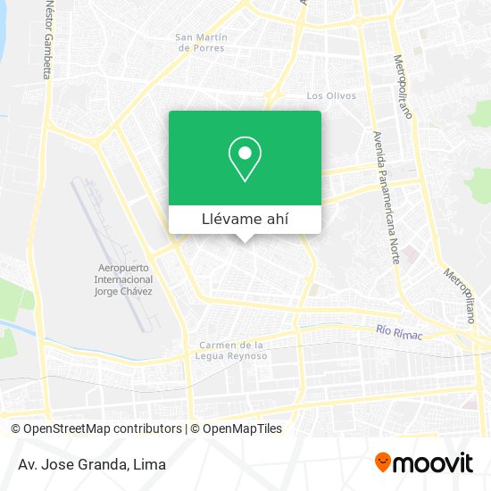 Mapa de Av. Jose Granda
