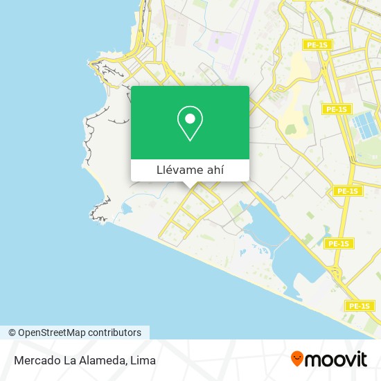 Mapa de Mercado La Alameda