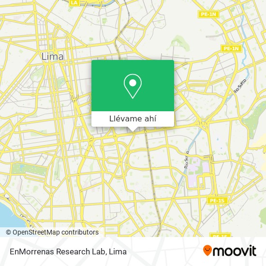 Mapa de EnMorrenas Research Lab