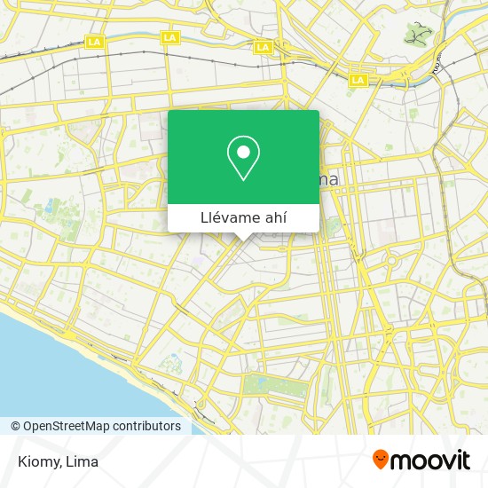 Mapa de Kiomy