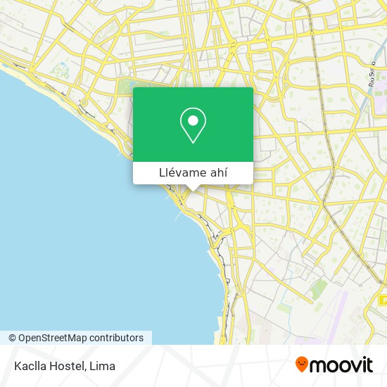 Mapa de Kaclla Hostel