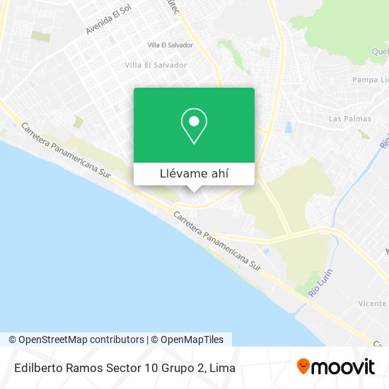 Mapa de Edilberto Ramos Sector 10 Grupo 2