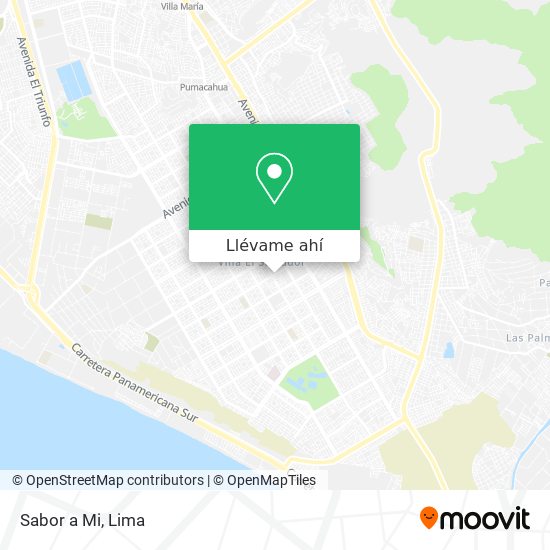 Mapa de Sabor a Mi