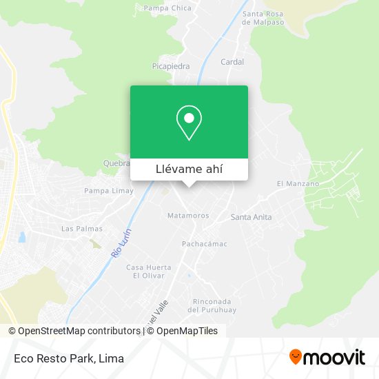 Mapa de Eco Resto Park