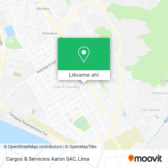 Mapa de Cargos & Servicios Aaron SAC