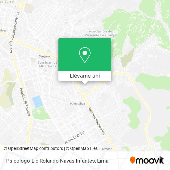 Mapa de Psicologo-Lic Rolando Navas Infantes