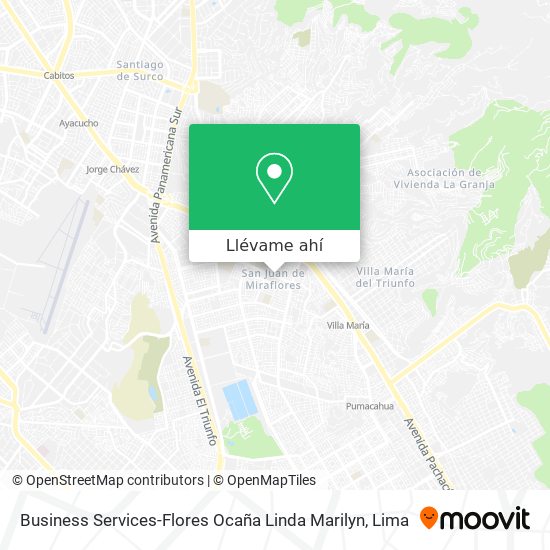 Mapa de Business Services-Flores Ocaña Linda Marilyn