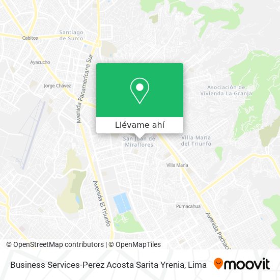 Mapa de Business Services-Perez Acosta Sarita Yrenia