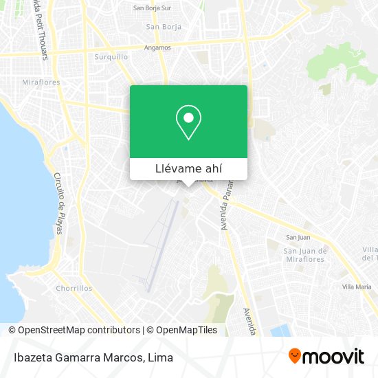 Mapa de Ibazeta Gamarra Marcos