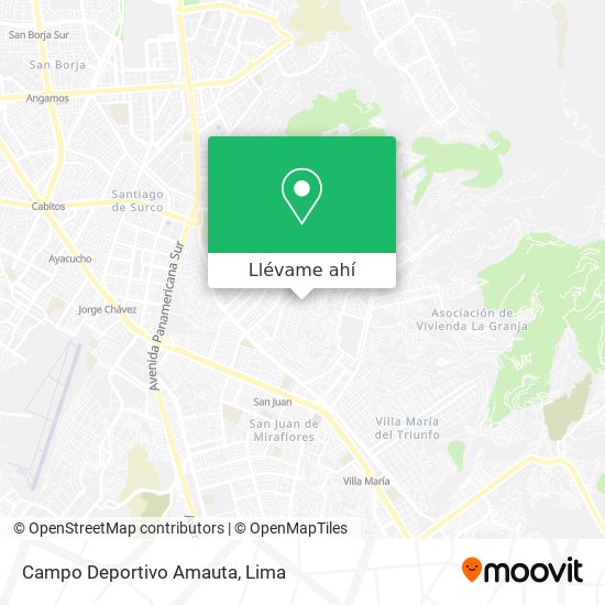 Mapa de Campo Deportivo Amauta