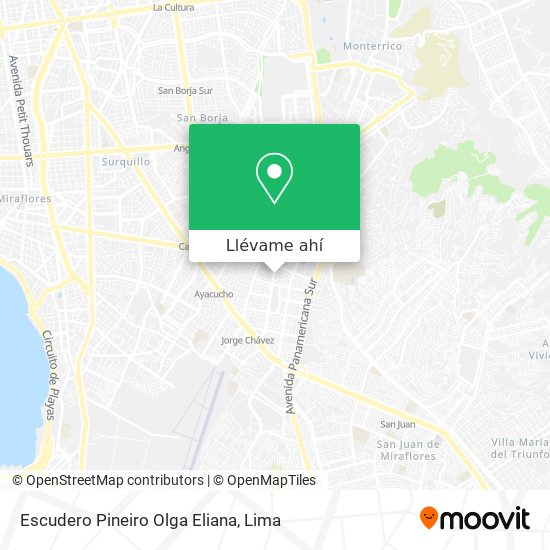 Mapa de Escudero Pineiro Olga Eliana