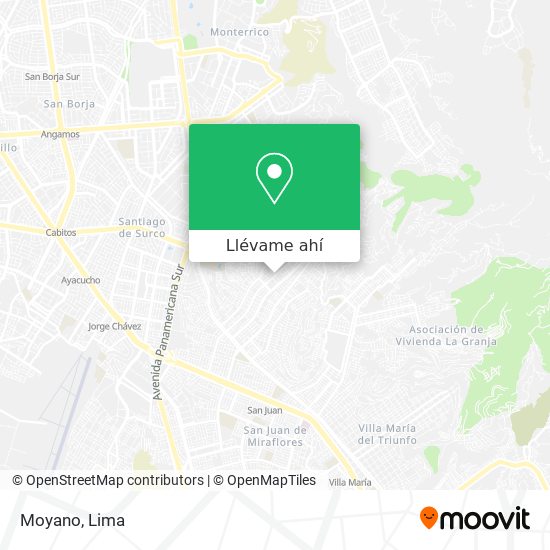 Mapa de Moyano