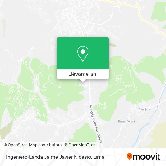 Mapa de Ingeniero-Landa Jaime Javier Nicasio