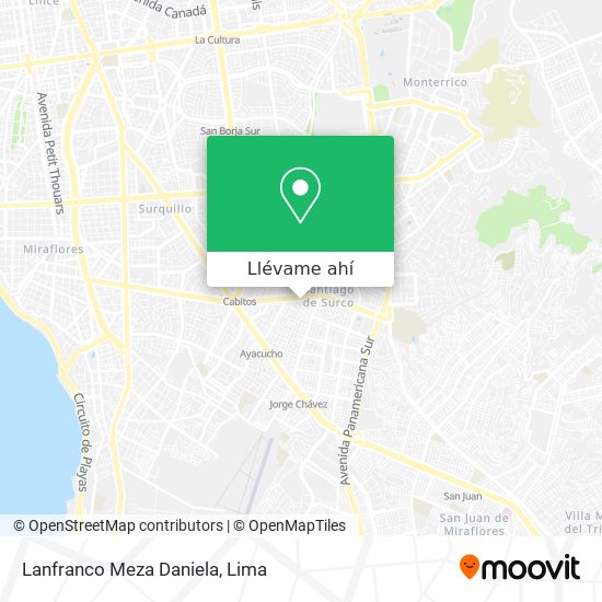 Mapa de Lanfranco Meza Daniela