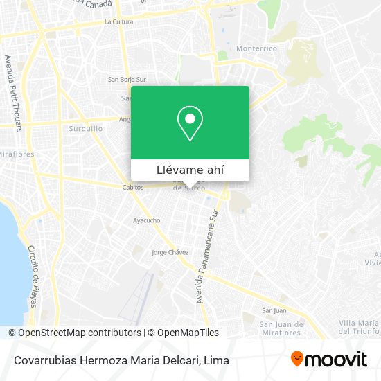 Mapa de Covarrubias Hermoza Maria Delcari