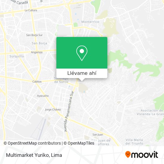 Mapa de Multimarket Yuriko