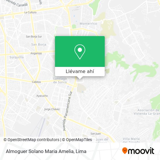 Mapa de Almoguer Solano Maria Amelia