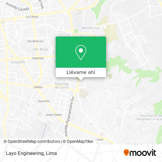 Mapa de Layo Engineering