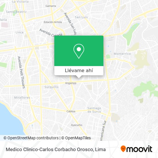 Mapa de Medico Clinico-Carlos Corbacho Orosco