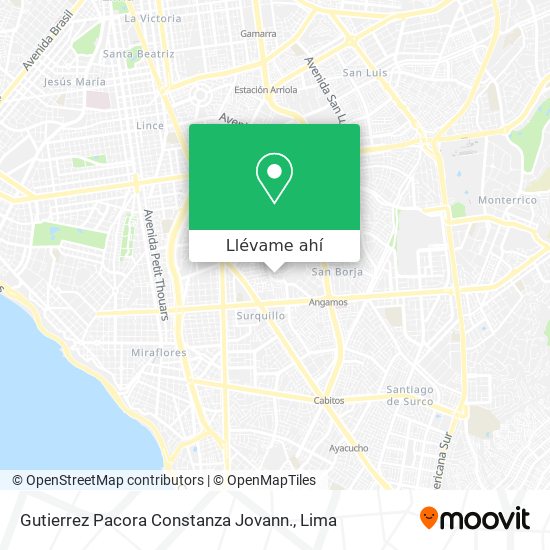 Mapa de Gutierrez Pacora Constanza Jovann.