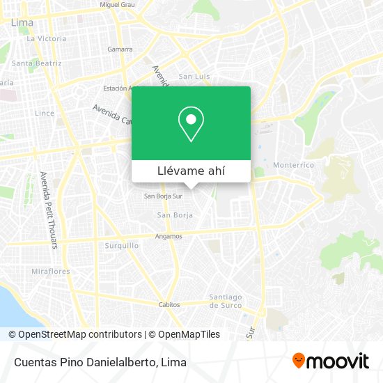 Mapa de Cuentas Pino Danielalberto