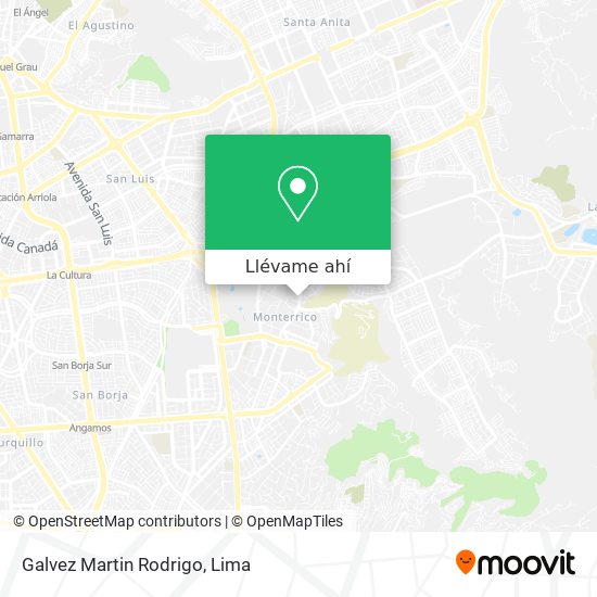 Mapa de Galvez Martin Rodrigo
