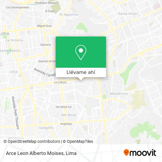 Mapa de Arce Leon Alberto Moises