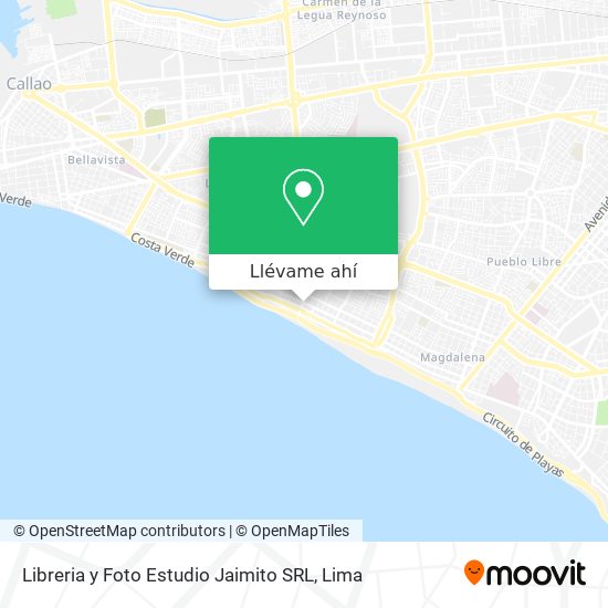 Mapa de Libreria y Foto Estudio Jaimito SRL