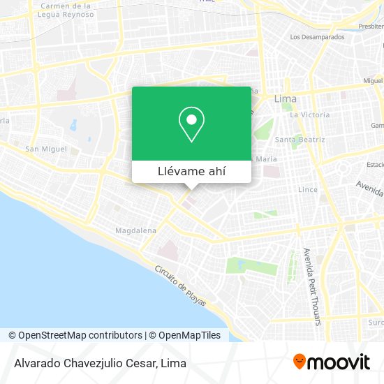 Mapa de Alvarado Chavezjulio Cesar