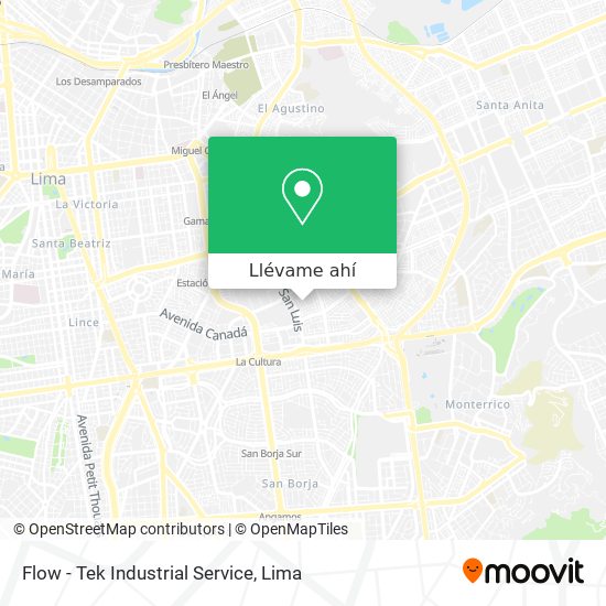 Mapa de Flow - Tek Industrial Service