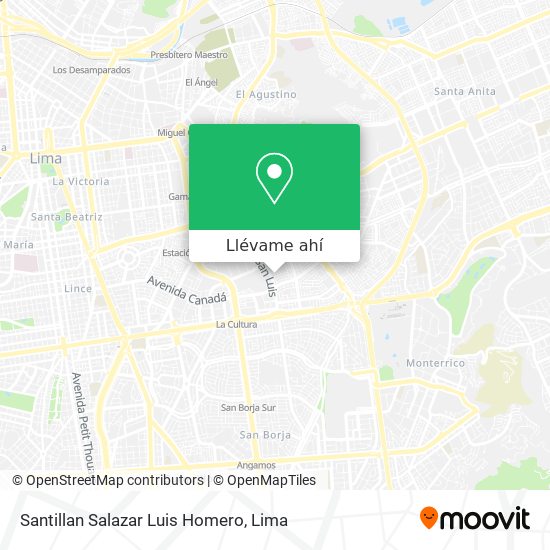 Mapa de Santillan Salazar Luis Homero