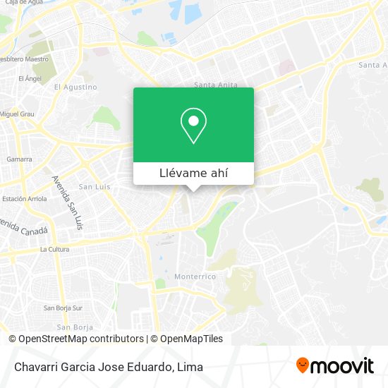 Mapa de Chavarri Garcia Jose Eduardo