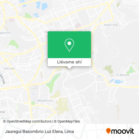 Mapa de Jauregui Basombrio Luz Elena
