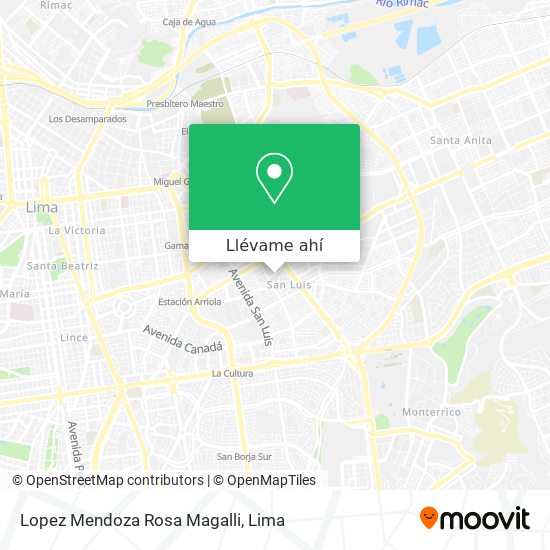 Mapa de Lopez Mendoza Rosa Magalli