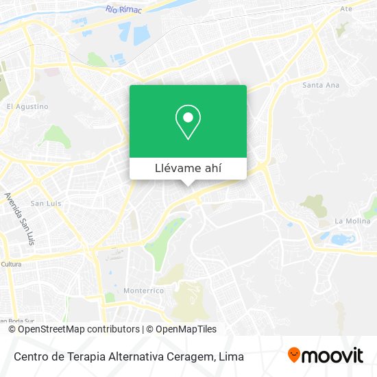 Mapa de Centro de Terapia Alternativa Ceragem