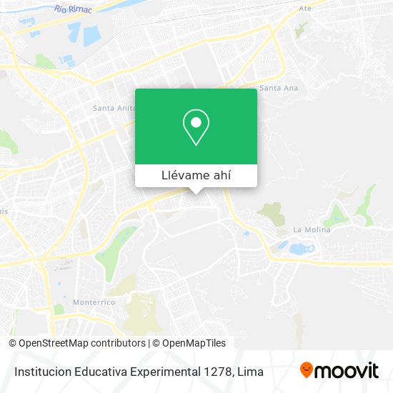 Mapa de Institucion Educativa Experimental 1278