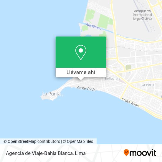 Mapa de Agencia de Viaje-Bahia Blanca