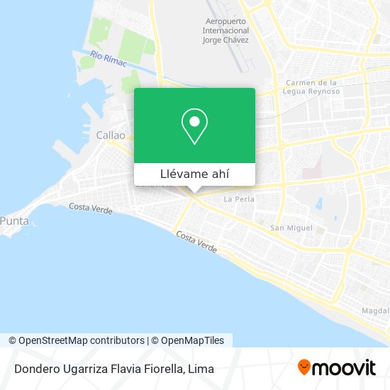 Mapa de Dondero Ugarriza Flavia Fiorella