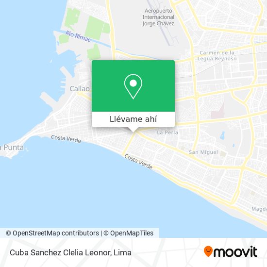 Mapa de Cuba Sanchez Clelia Leonor
