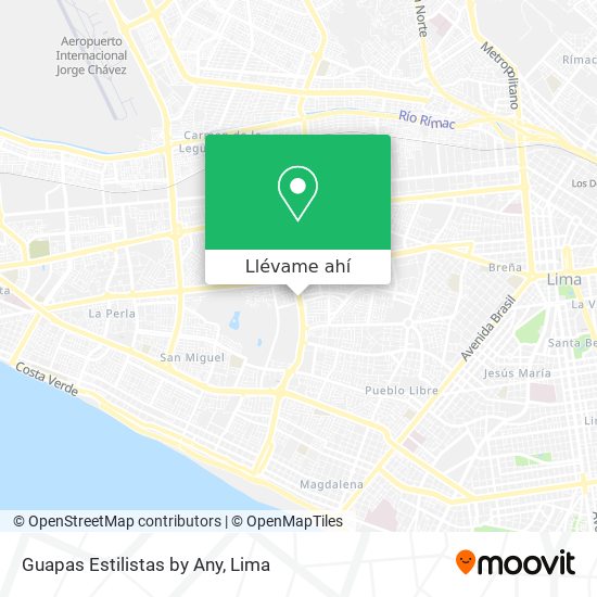 Mapa de Guapas Estilistas by Any