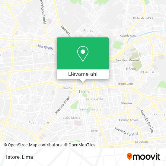 Mapa de Istore