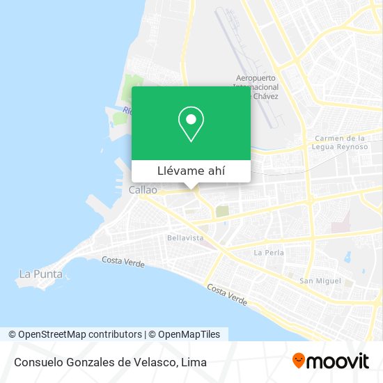 Mapa de Consuelo Gonzales de Velasco