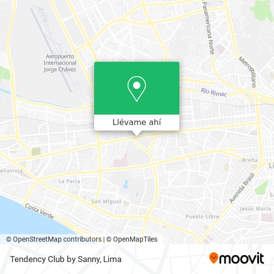 Mapa de Tendency Club by Sanny