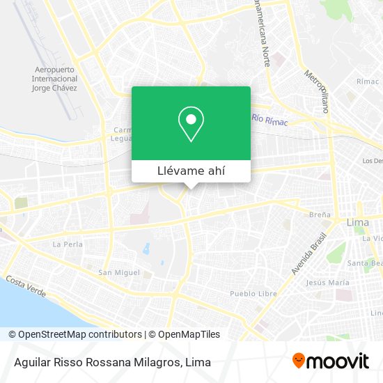 Mapa de Aguilar Risso Rossana Milagros