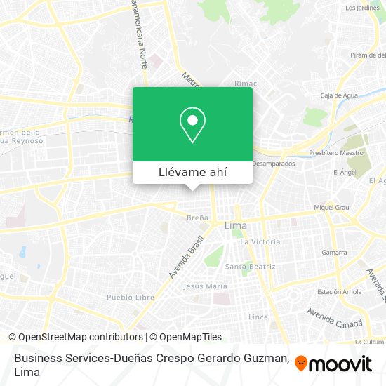 Mapa de Business Services-Dueñas Crespo Gerardo Guzman