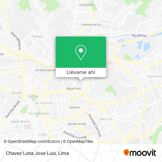 Mapa de Chavez Luna Jose Luis