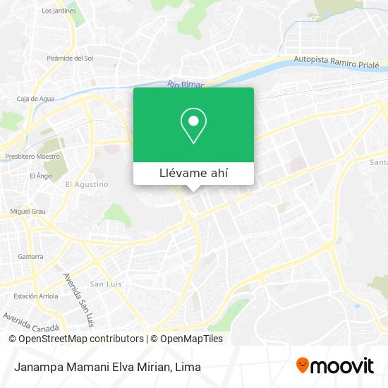 Mapa de Janampa Mamani Elva Mirian