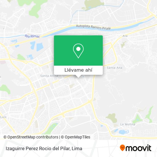 Mapa de Izaguirre Perez Rocio del Pilar