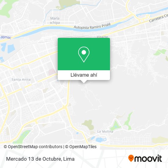 Mapa de Mercado 13 de Octubre