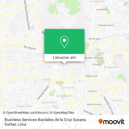 Mapa de Business Services-Bardales de la Cruz Susana Esther